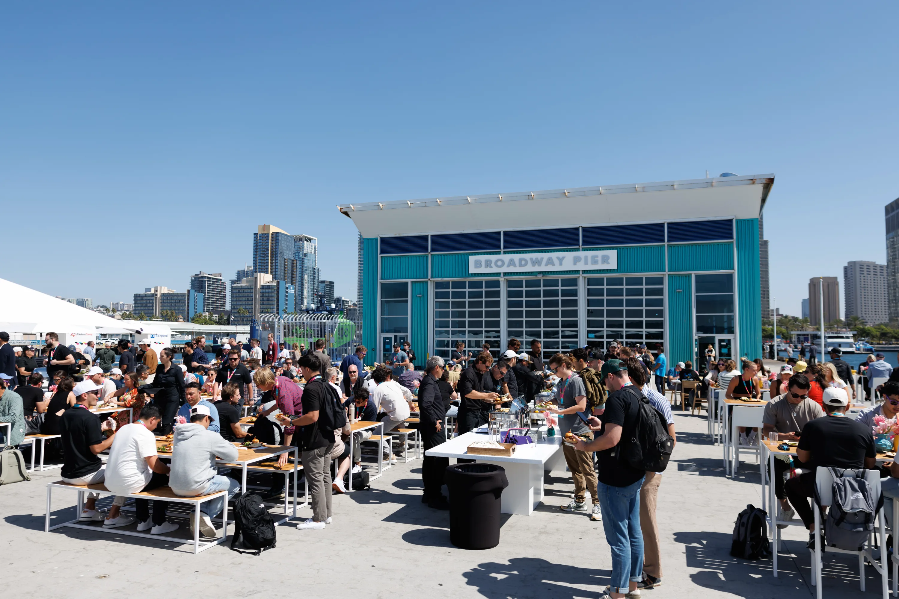 Broadway Pier, San Diego.