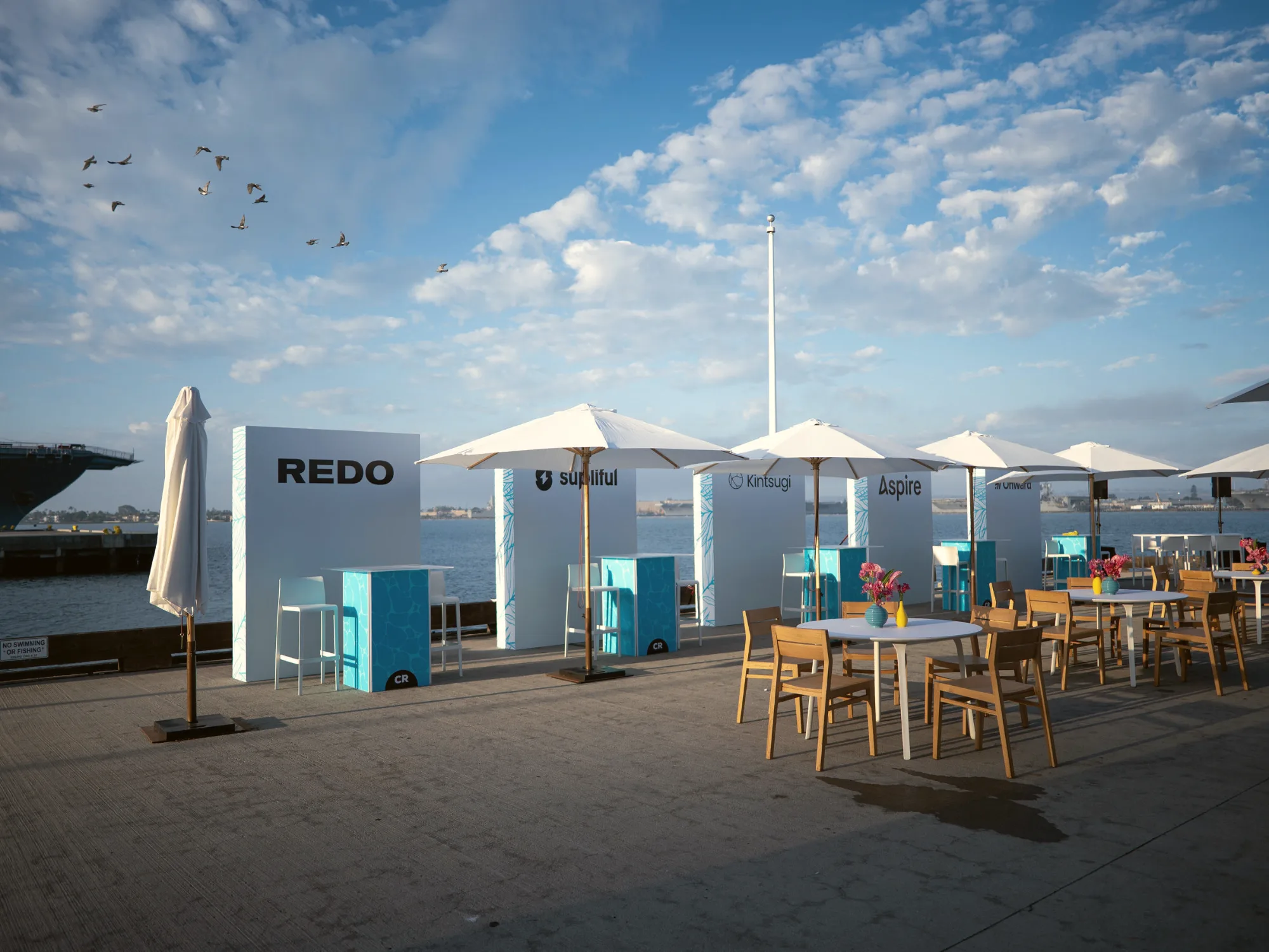 Golden-hour service at Commerce Roundtable, San Diego